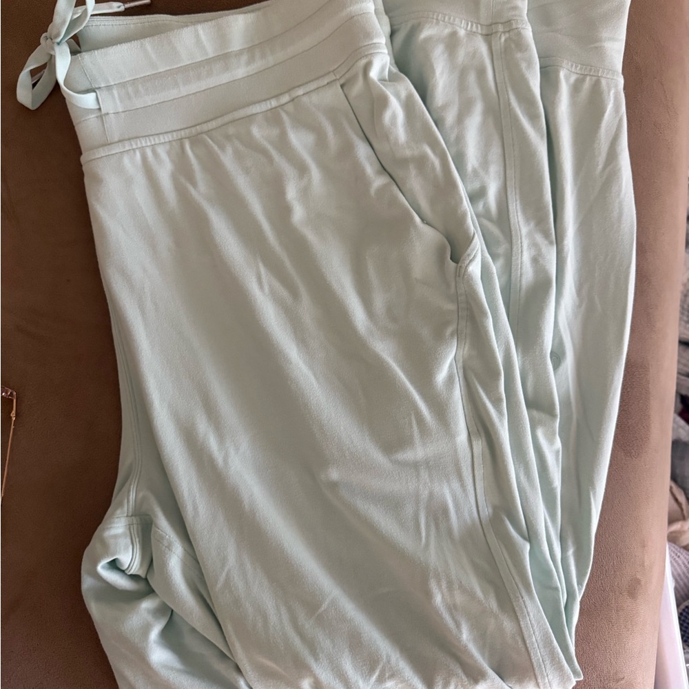 Lululemon joggers mint green 12